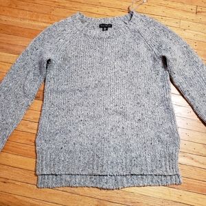 Willi Smith Grey tweed sweater  size medium